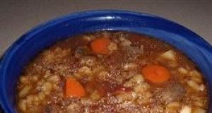 Linda's Oxtail and Barley Soup