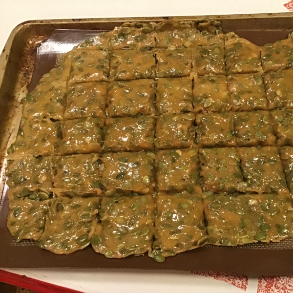 Chef John's Pumpkin Seed Brittle