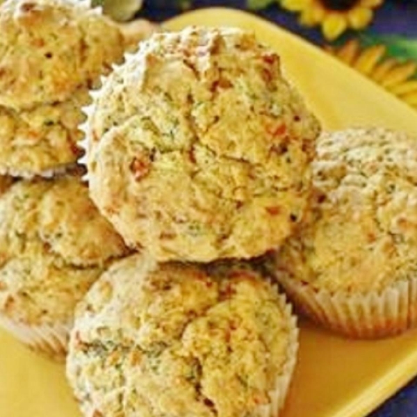 Savory Zucchini Muffins