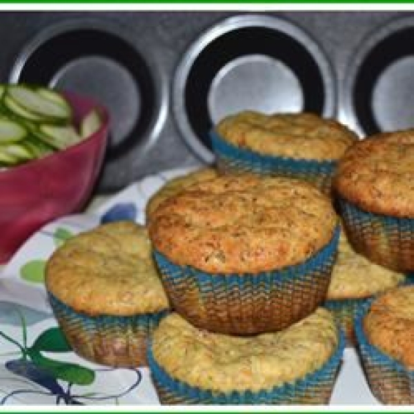 Savory Zucchini Muffins