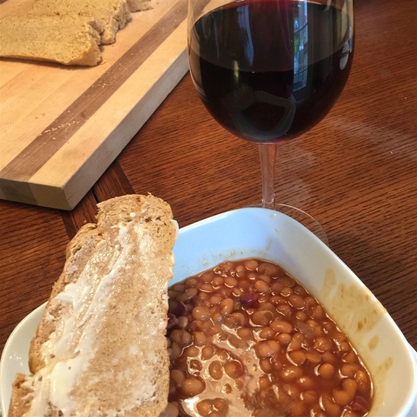 The Best Slow Cooker Baked Beans (Dad's Recipe)