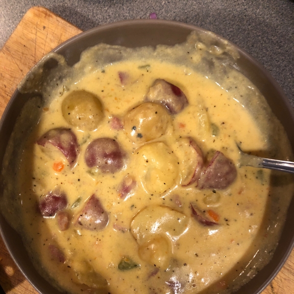 Potato Cheese Soup with Velveeta®