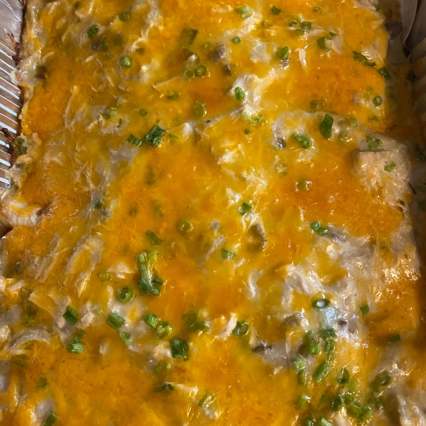 Green Chicken Enchiladas