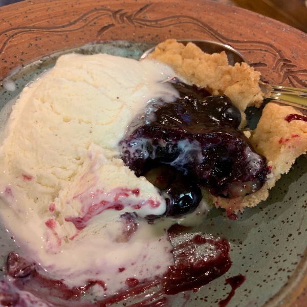 Fresh Blueberry Pie III