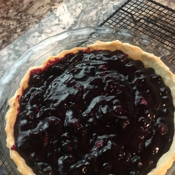 Fresh Blueberry Pie III