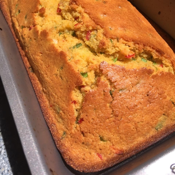 Jalapeno Green Onion Ale Corn Bread