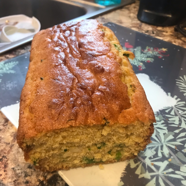 Jalapeno Green Onion Ale Corn Bread