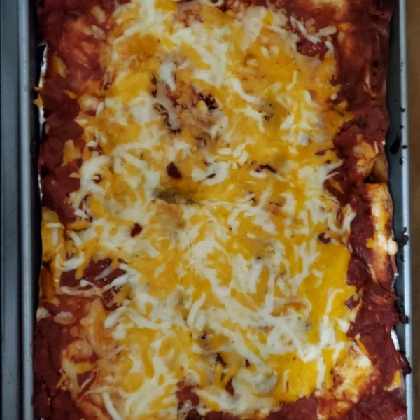 Bacon-Ranch Chicken Enchiladas