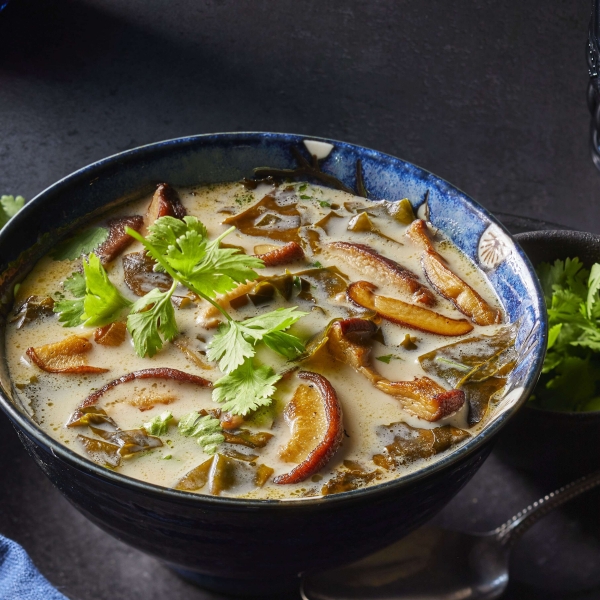 Coconut-Tamari Mushroom Soup