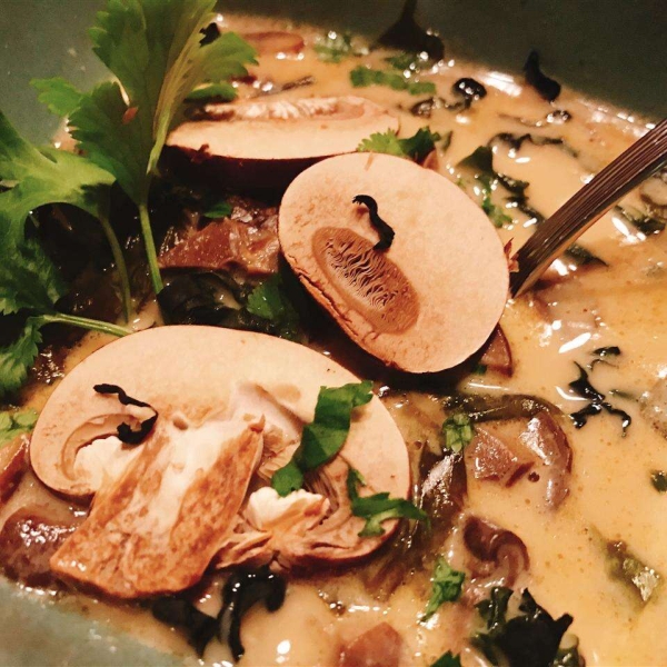 Coconut-Tamari Mushroom Soup