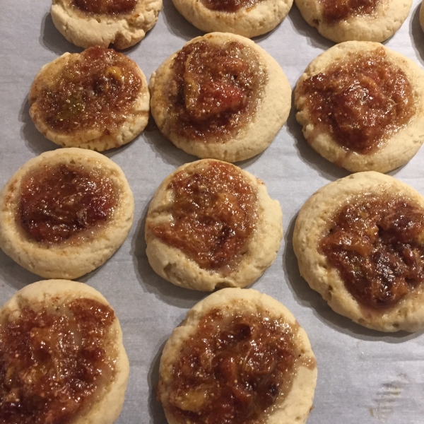 Fig Thumbprint Cookies