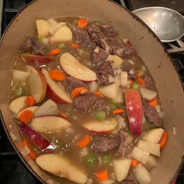Apple Cider Beef Stew