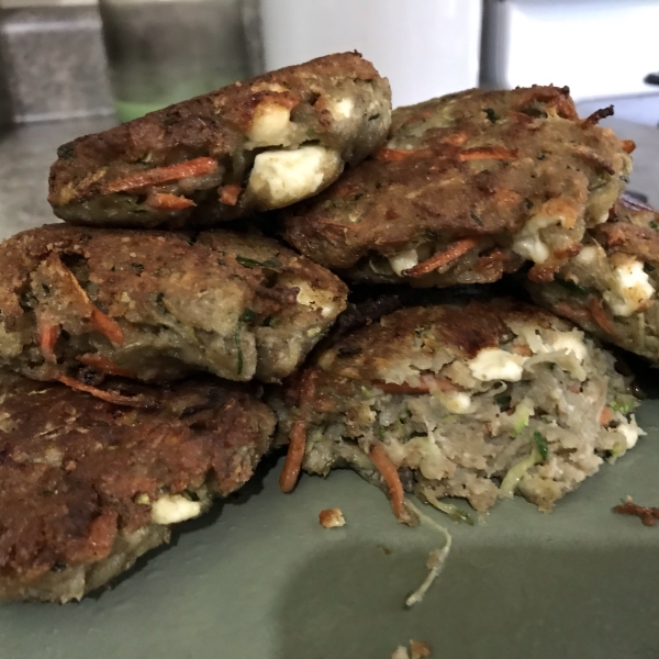 Vegetable and Feta Latkes