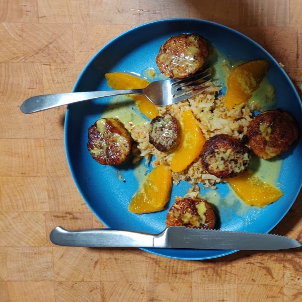 Seared Scallops with Jalapeno Vinaigrette