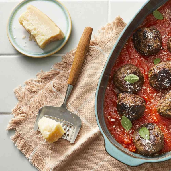 Three-Meat Italian Meatballs