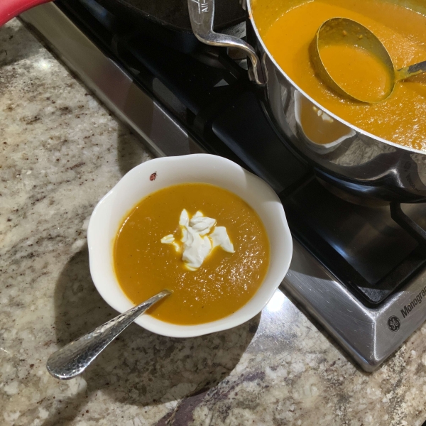 Butternut Squash-Carrot Soup