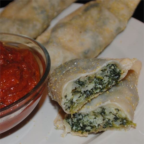 Quick Spinach-Ricotta Calzones