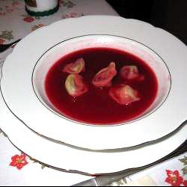 Uszka do Barszczu (Mushroom Dumplings for Borscht)