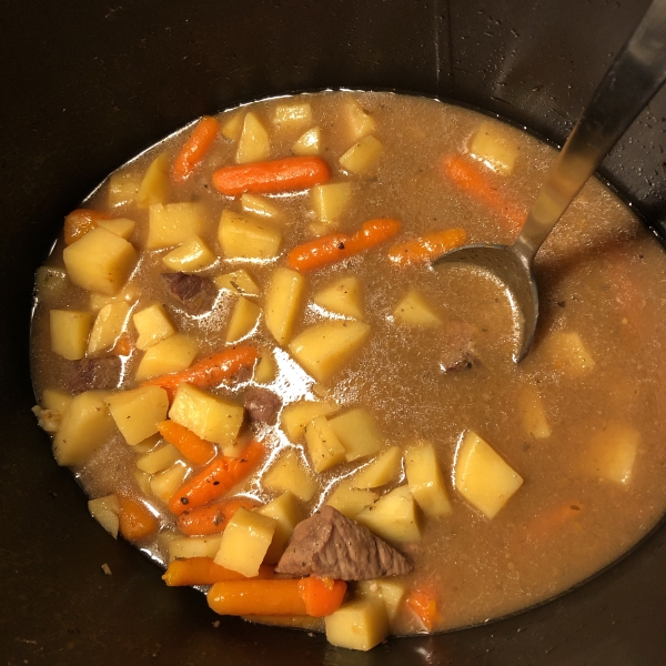 Pressure Cooker Beef Stew