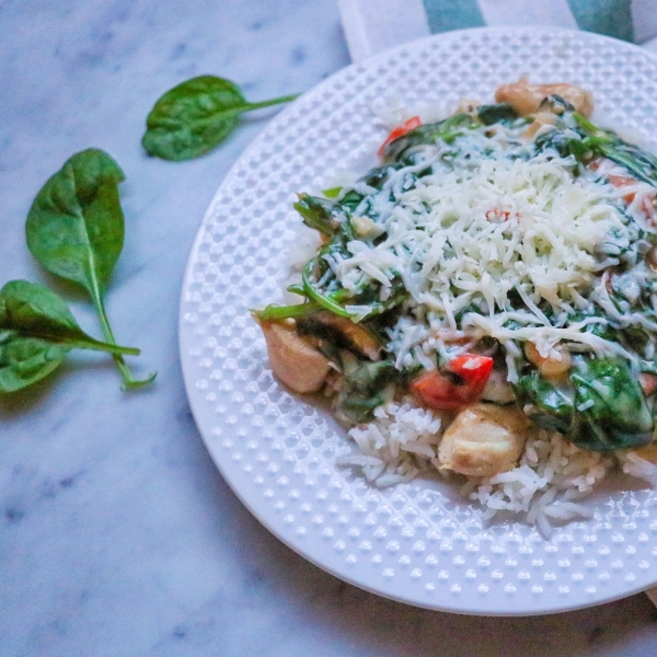 Easy Chicken Florentine