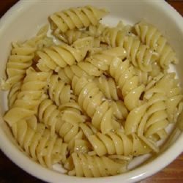 Fried Garlic Pasta