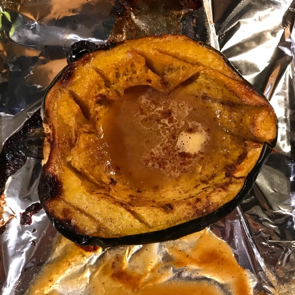 Orange Baked Acorn Squash