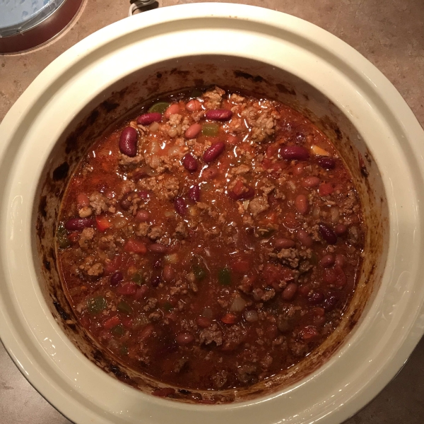 Slow Cooker Chipotle Chili