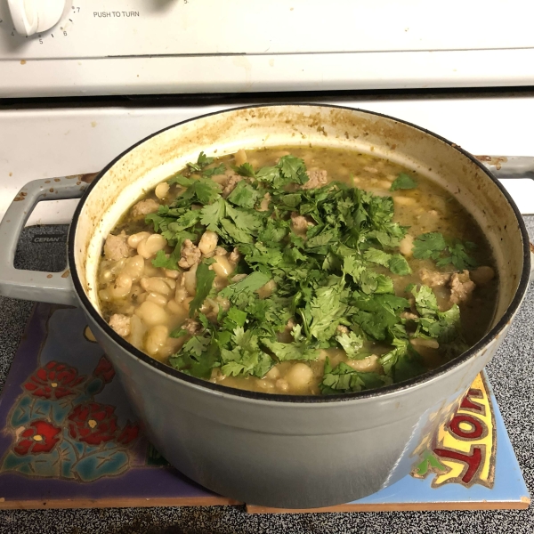 Popa's Simple White Chili