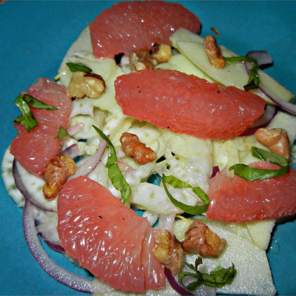 Fennel, Grapefruit, and Apple Salad
