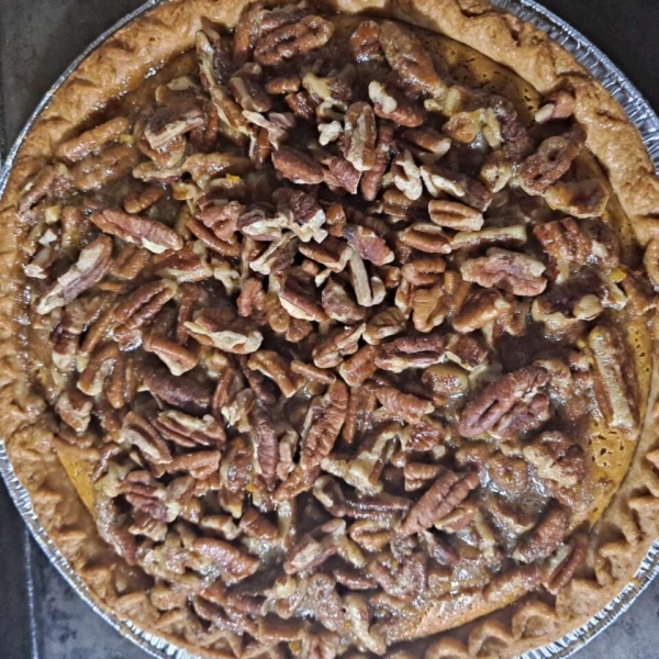 Pecan Pumpkin Pie