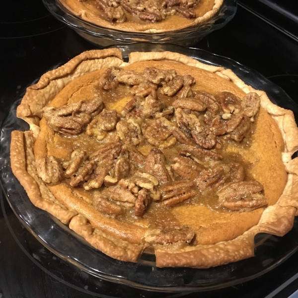 Pecan Pumpkin Pie