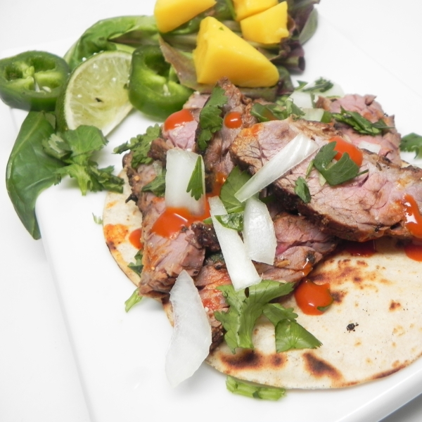 Authentic Baja-Mexican Street Tacos (Carne Asada)