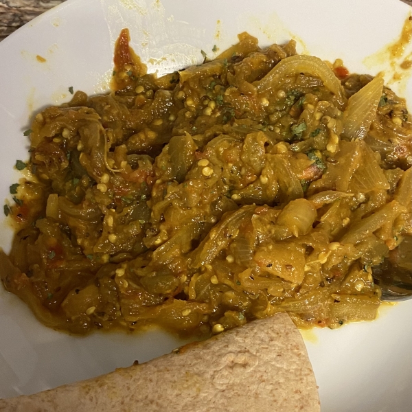 Indian Eggplant - Bhurtha