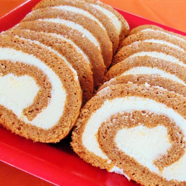 Cream Cheese Pumpkin Roll