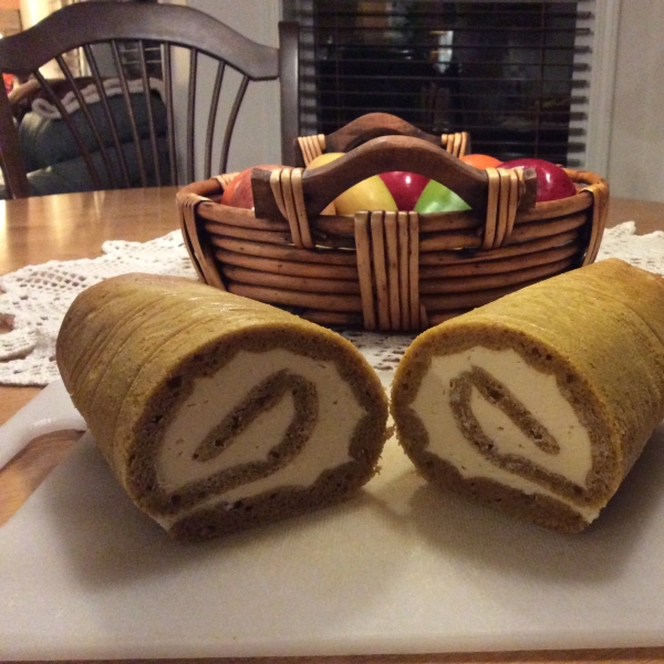 Cream Cheese Pumpkin Roll