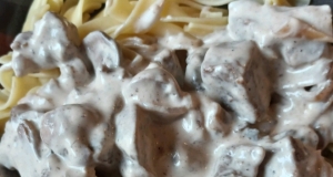 Easy Beef Strogonoff