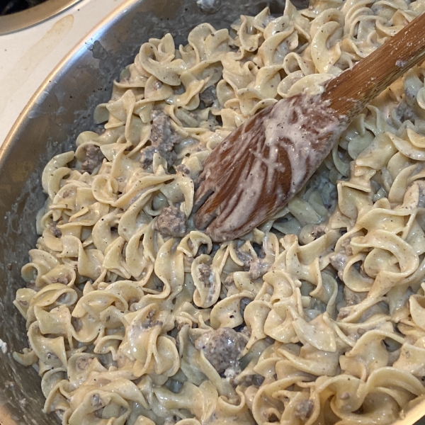 Easy Beef Strogonoff