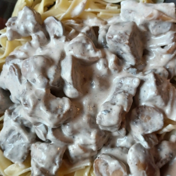 Easy Beef Strogonoff