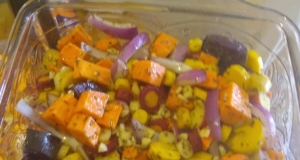 Savory Roasted Root Vegetables