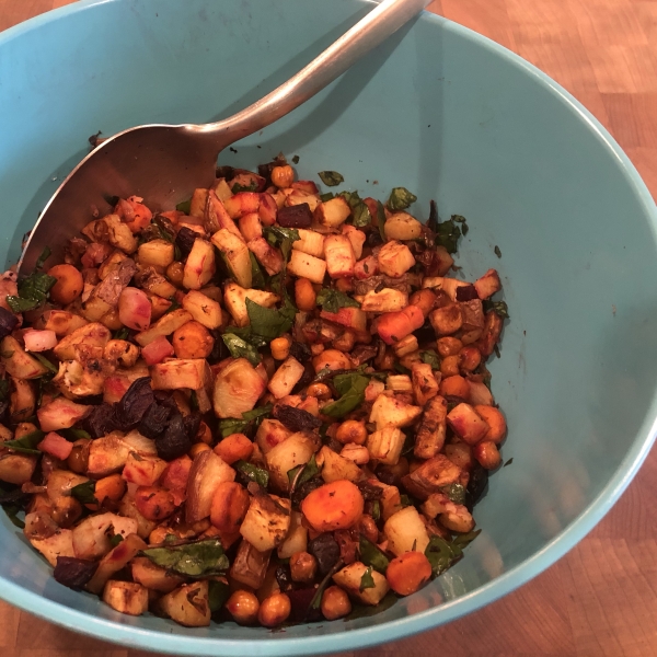 Savory Roasted Root Vegetables