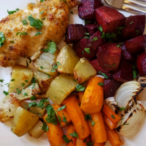 Savory Roasted Root Vegetables