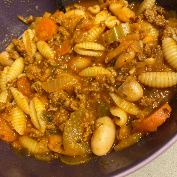 MeMe's Pasta Fagioli