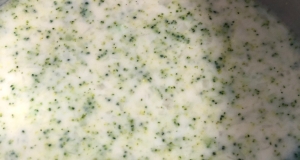 Low Fat Full Flavor Cream of Broccoli Soup