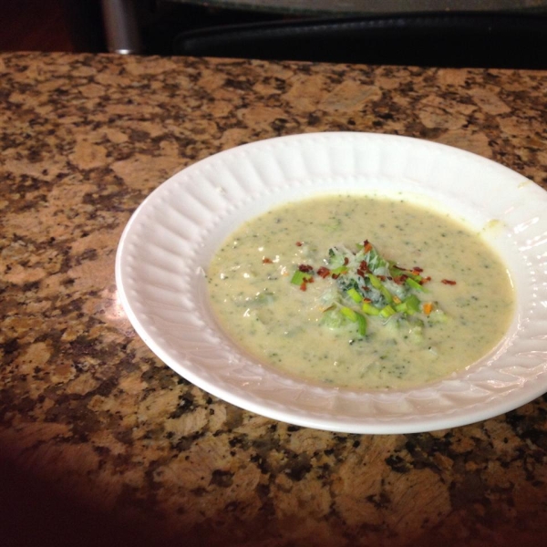 Low Fat Full Flavor Cream of Broccoli Soup