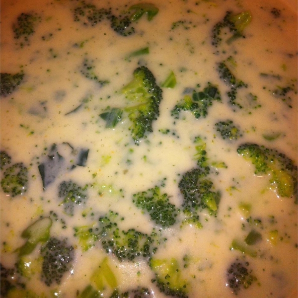 Low Fat Full Flavor Cream of Broccoli Soup