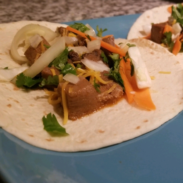 Slow Cooker Lengua (Beef Tongue)