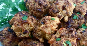 Spicy Cranberry Sausage Balls