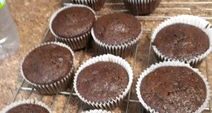 Healthy Chocolate Morning Muffins