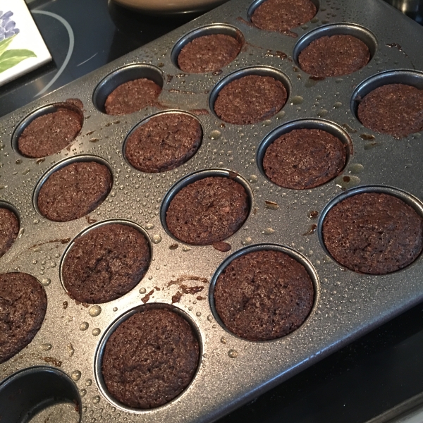 Healthy Chocolate Morning Muffins