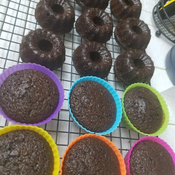 Healthy Chocolate Morning Muffins